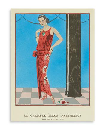 (COSTUME.) Gazette du Bon Ton. Approximately 45 plates from the magazine by George Barbier.